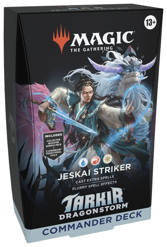 Magic the Gathering: Tarkir: Dragonstorm Jeskai Striker Commander Deck