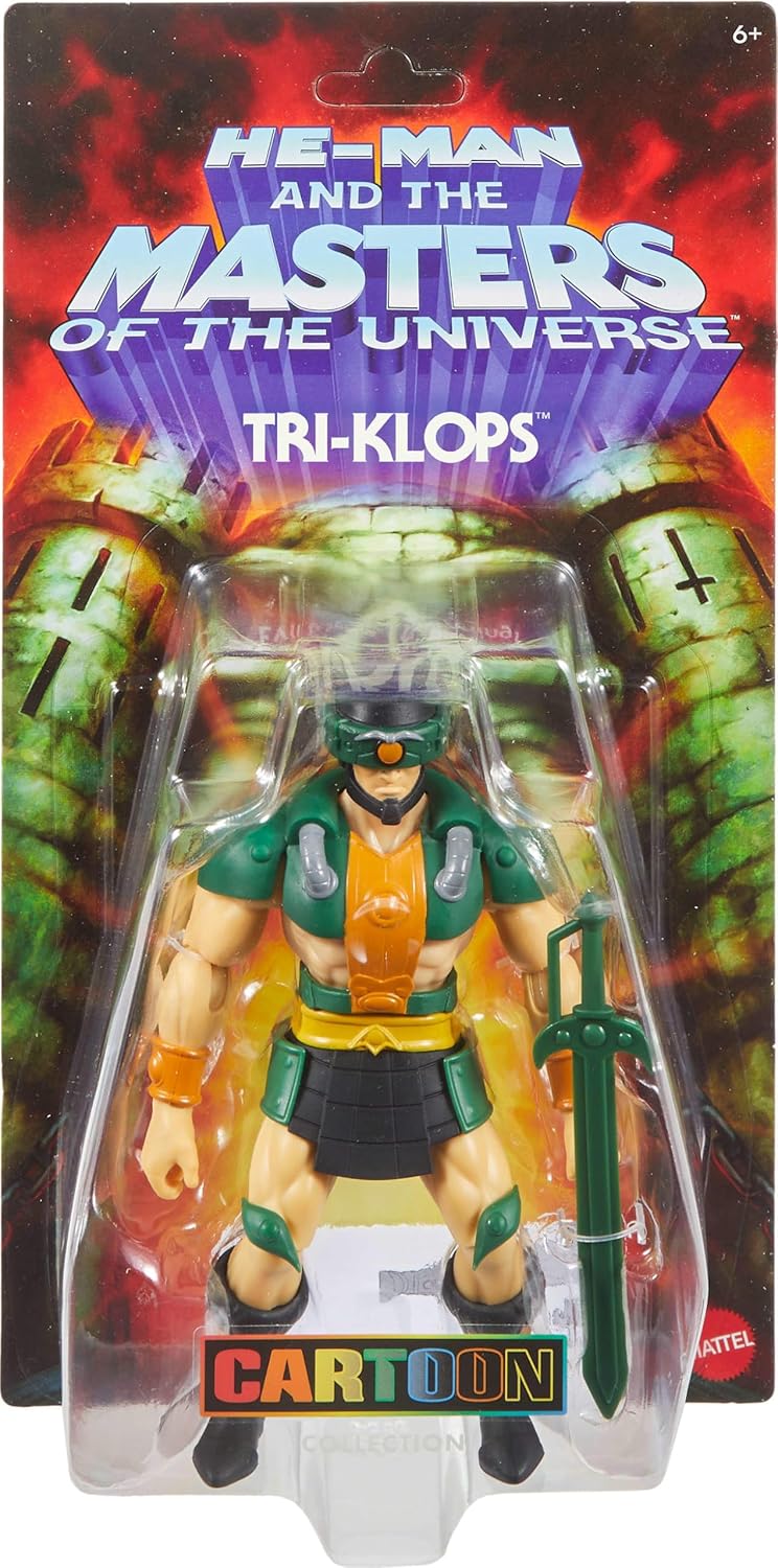 Masters of the Universe Origins Action Figure Cartoon Collection: Tri-Klops 14 cm