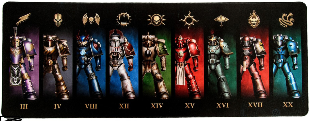 Warhammer 40,000: The Horus Heresy - Desk Mat - Traitor Legion