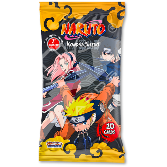 Naruto TCG: First set Booster 2nd Edition Booster