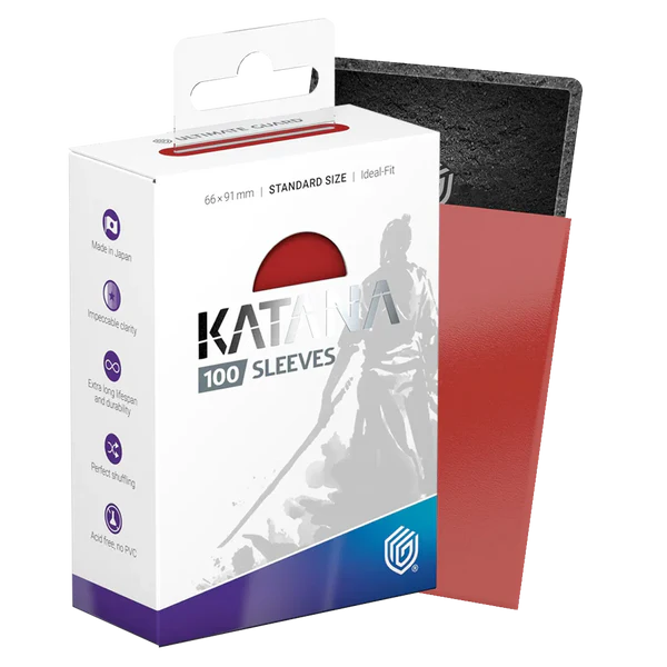 Ultimate Guard: Katana Sleeves Standard Size (100): Rising Sun