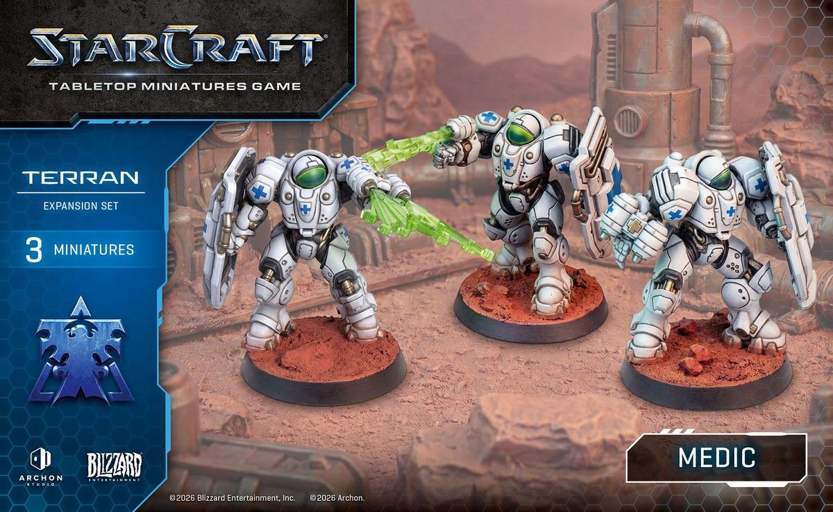 StarCraft® The Miniatures Game: Medic - Terran - Expansion Set