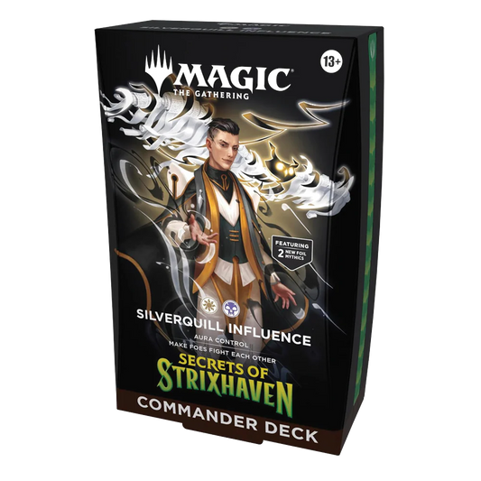 Magic the Gathering: Secrets of Strixhaven Commander Deck: Silverquill Influence