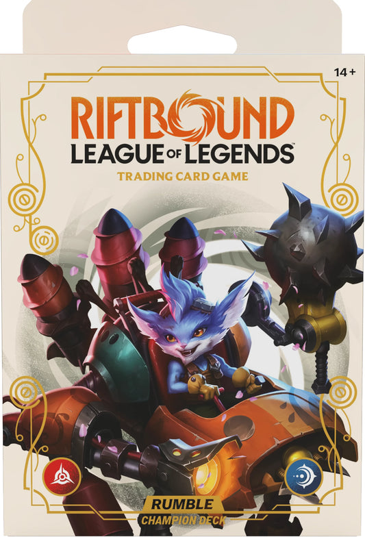 Riftbound: League of Legends TCG: Spiritforged Champion Deck: Rumble