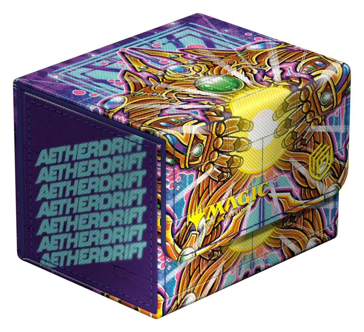 Ultimate Guard Sidewinder 100+ Xenoskin Magic: The Gathering "Aetherdrift" - Solar Gearhulk