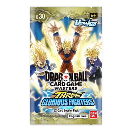 Dragon Ball Super Card Game: Masters B30 Three Glorious Fighters Booster