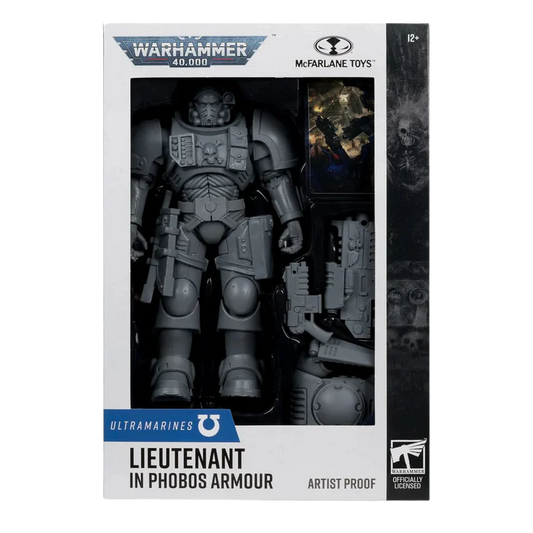 Warhammer 40,000 Action Figure Lieutenant in Phobos Armor (Ultramarines) (Artist Proof) 18 cm