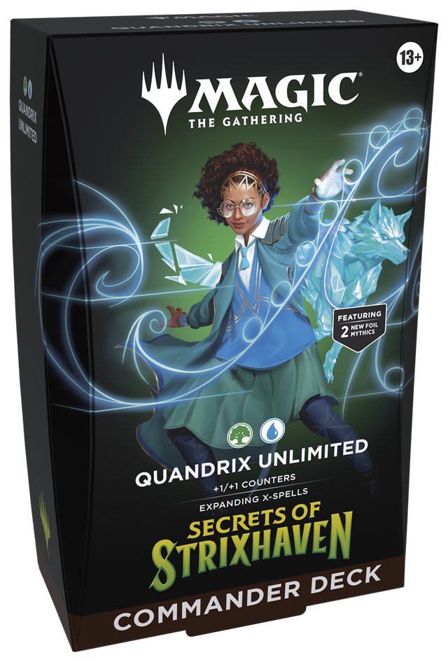 Magic the Gathering: Secrets of Strixhaven Commander Deck: Quandrix Unlimited