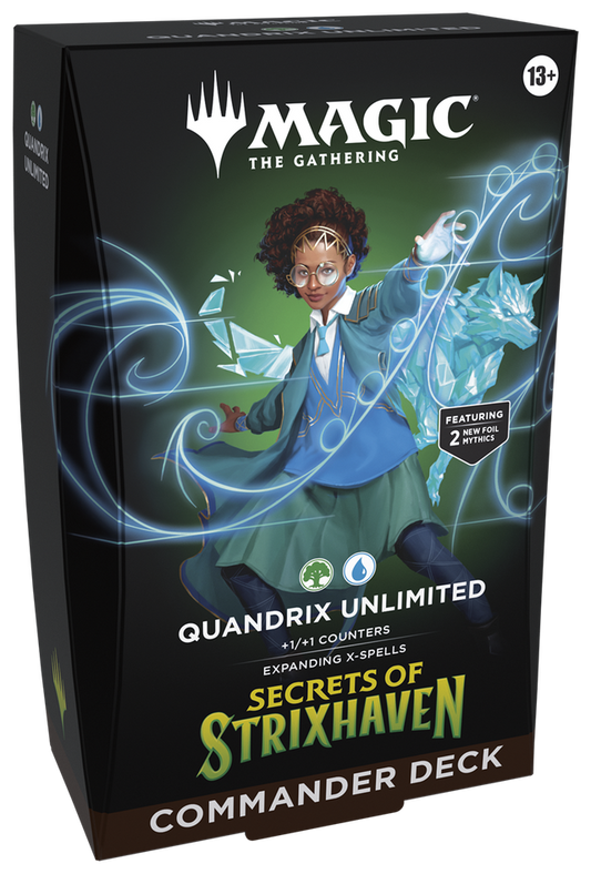 Magic the Gathering: Secrets of Strixhaven Commander Deck: Quandrix Unlimited