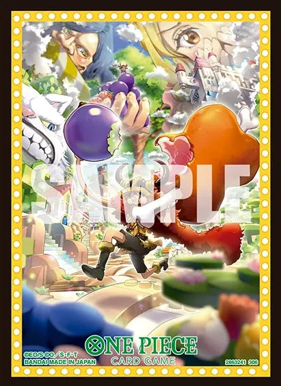 One Piece Card Game: Official Sleeves 16 (Monkey.D.Luffy)