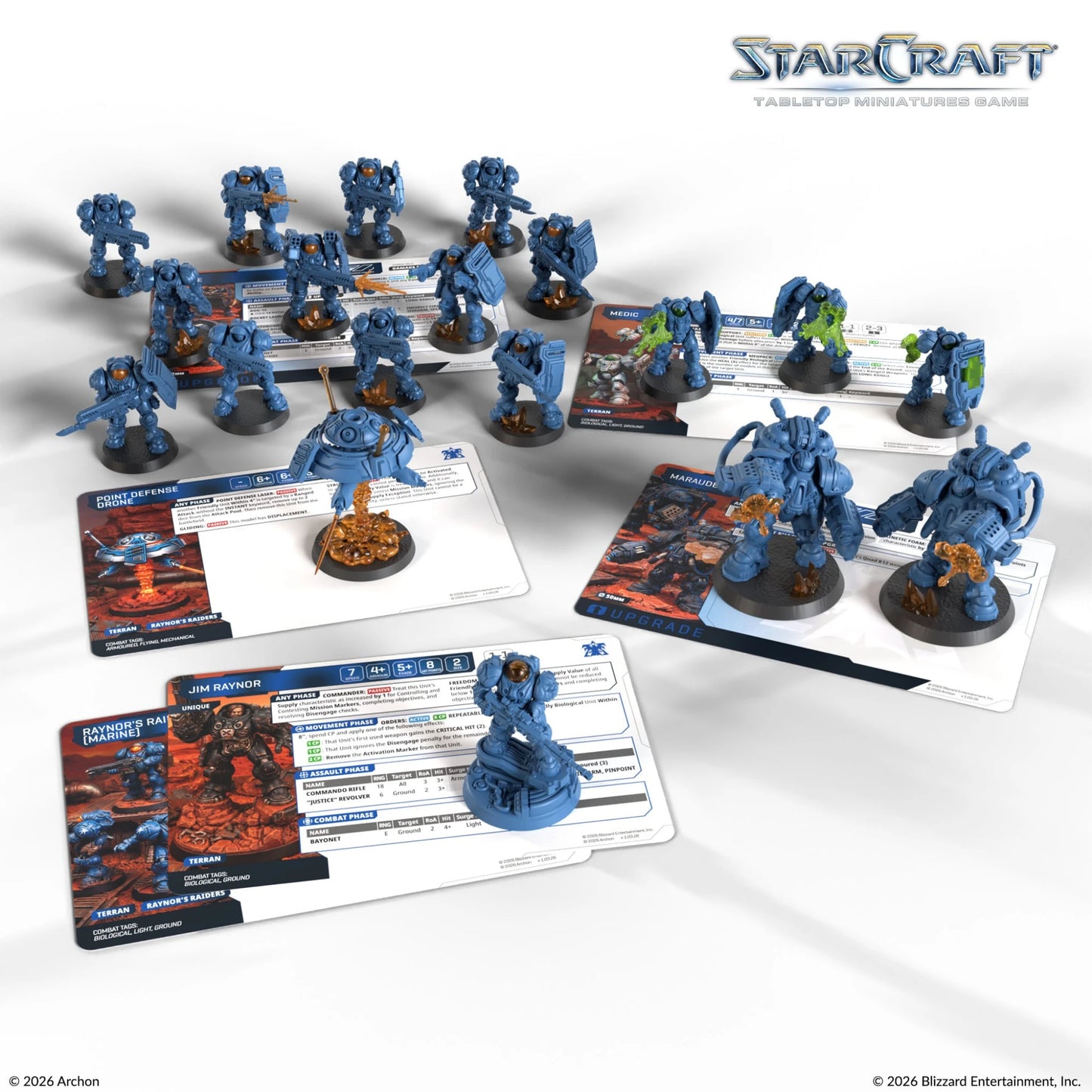 StarCraft The Miniatures Game: Two Player Starter Set Founders Edition