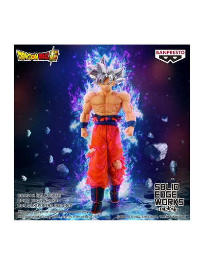Dragon Ball Super Solid Edge Works PVC Statue Son Goku Ultra Instinct 20 cm