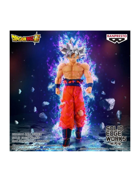 Dragon Ball Super Solid Edge Works PVC Statue Son Goku Ultra Instinct 20 cm