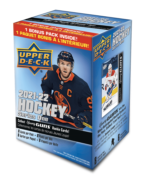 2021-22 Upper Deck Hockey Series One Blaster