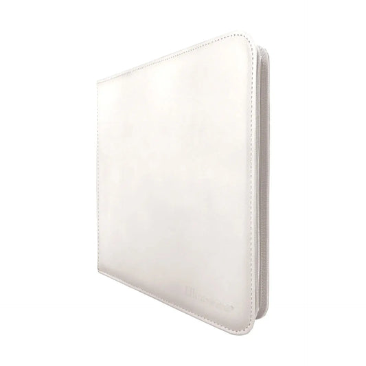 Ultra Pro: Vivid 12-Pocket Zippered PRO-Binder: White