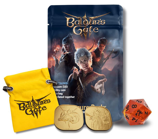 Sirius Dice: Baldur's Gate Treasure Packs