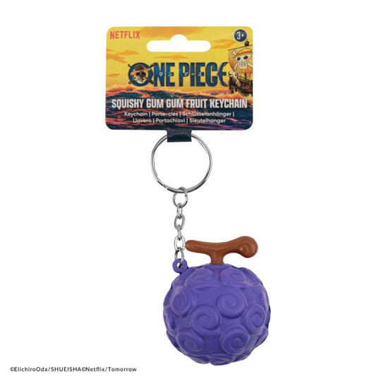 Keychain Squishy Gum Gum fruit - One Piece