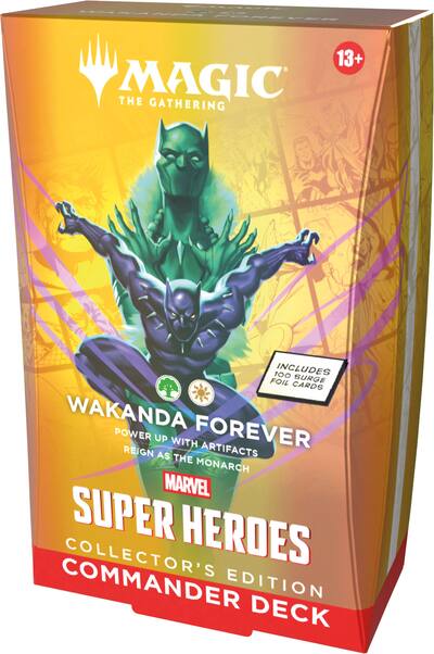 Magic the Gathering: Marvel Super Heroes Collector's Commander Deck: Wakanda Forever