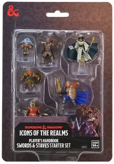 D&D Icons of the Realms: Player's Handbook - Swords & Staves Starter Set