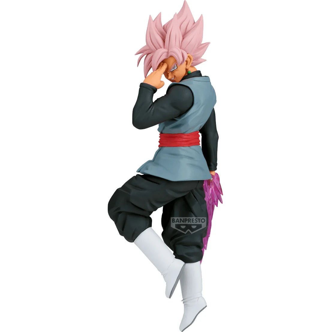 Dragon Ball Super Match Makers PVC Statue Goku Black-Super Saiyan Rose (vs Son Goku) 23 cm