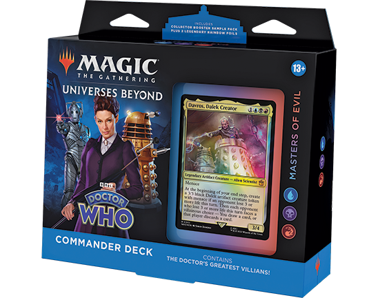 Magic the Gathering: Universes Beyond Doctor Who: Masters of Evil Commander Deck