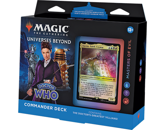 Magic the Gathering: Universes Beyond Doctor Who: Masters of Evil Commander Deck