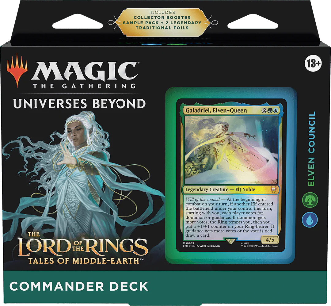 Magic the Gathering: The Lord of the Rings Tales of Middle Earth Commander Deck: Elven Council