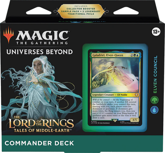 Magic the Gathering: The Lord of the Rings Tales of Middle Earth Commander Deck: Elven Council