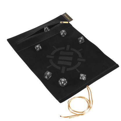 ENHANCE Tabletop Roll on a Scroll™ Dice & Rolling Mat: Black