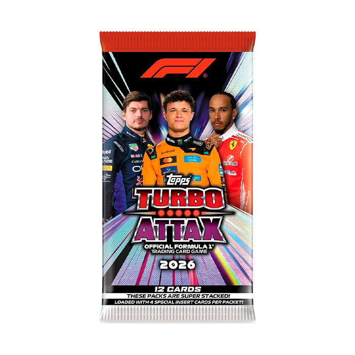 Formula 1 Turbo Attax 2026 Trading Card Booster