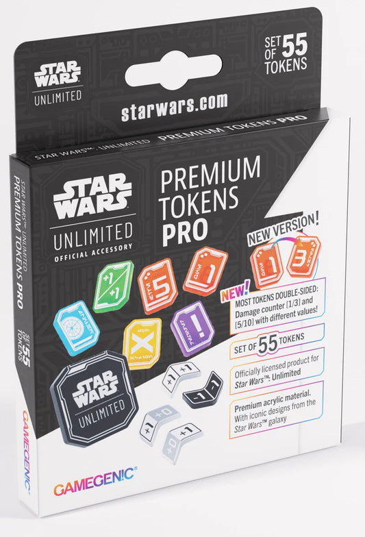 Gamegenic: Star Wars: Unlimited Premium Tokens PRO