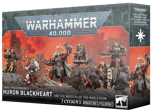 Chaos Space Marines: Huron Blackheart and the Masters of the Maelstrom