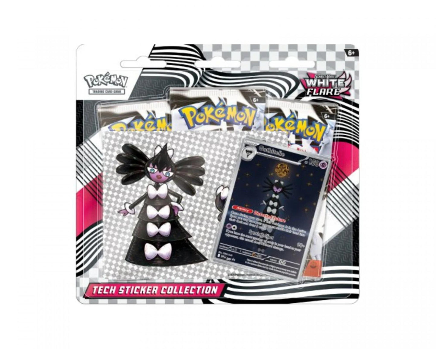 Pokemon: Tech Sticker Collection: White Flare