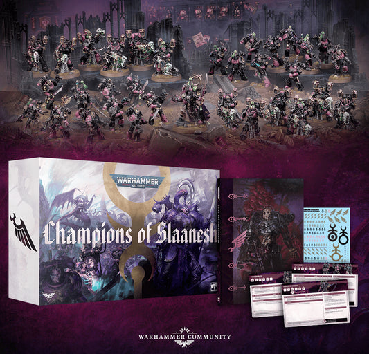 Emperor's Children Army Set Champions of Slaanesh