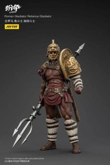 Strife Action Figure Roman Gladiator Retiarius Gladiator 11 cm