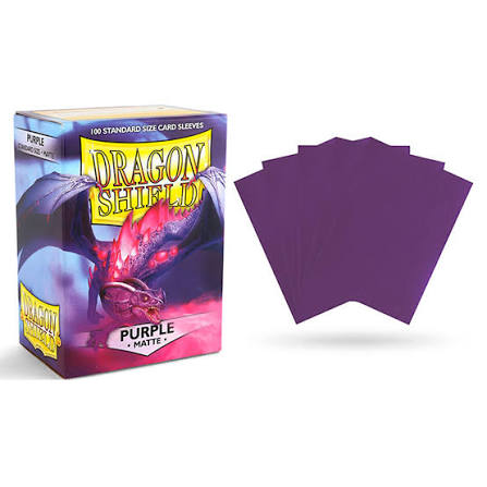 Dragon Shield Sleeves Purple Matte