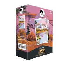 Ultra Pro: APEX Deck Protector Sleeves: Mighty Mountain Lake Bob Ross