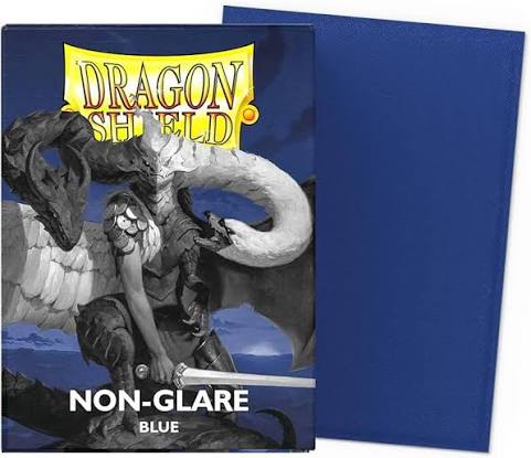 Dragon Shield Matte Non-Glare Sleeves: Blue