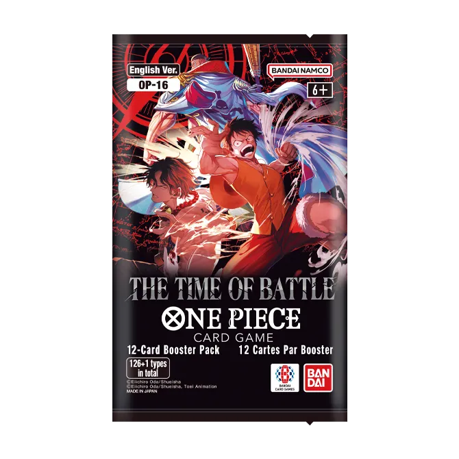 One Piece Card Game: OP16 The Time of Battle Booster