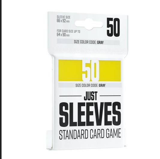 Just Sleeves: Standard Sleeves: Yellow