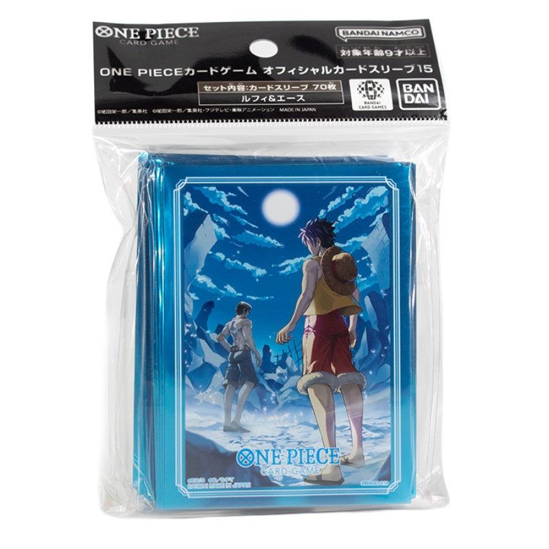 One Piece Official Sleeves 15: Luffy & Ace