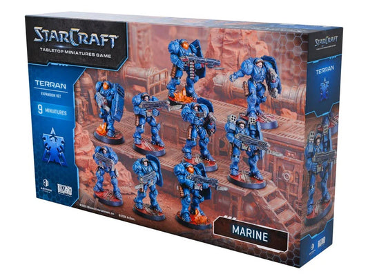 StarCraft® The Miniatures Game: Marine - Terran - Expansion Set