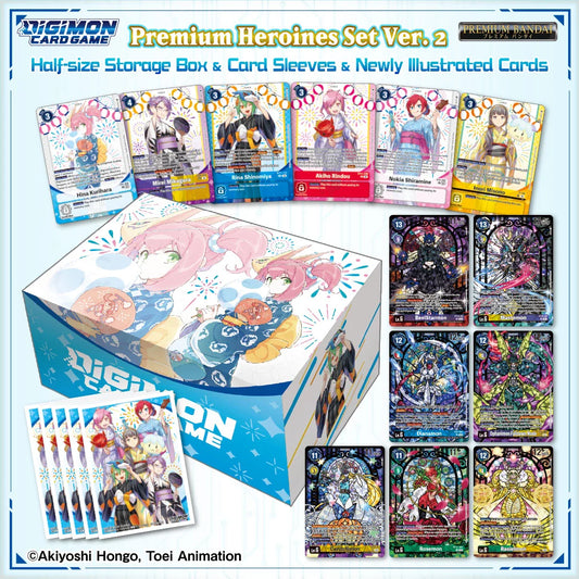 Digimon Card Game Premium Heroines Set Ver. 2 [PB-23] English