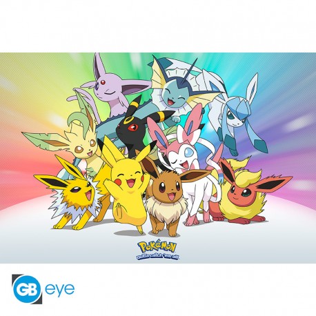 POKEMON: Poster Maxi 91.5x61: Eevee Pokemon