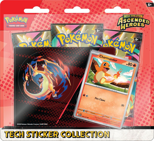 Pokemon: Ascended Heroes Tech Sticker Collection