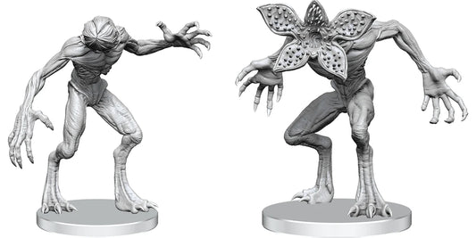 Stranger Things Unpainted Miniatures: Demogorgons