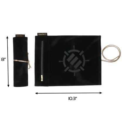 ENHANCE Tabletop Roll on a Scroll™ Dice & Rolling Mat: Black