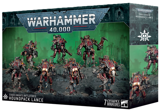 Chaos Knights: Battleforce Houndpack Lance