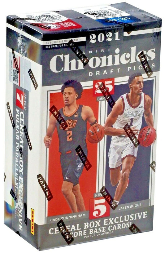 2021 Panini Chronicles Draft Picks Cereal Box