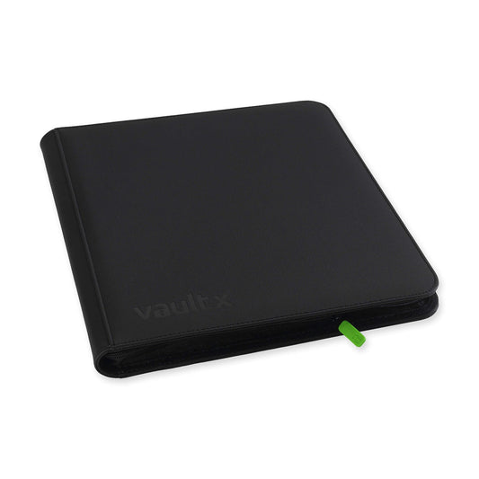 Vault X 12-Pocket Exo-Tec® Zip Binder XL - Signature Black